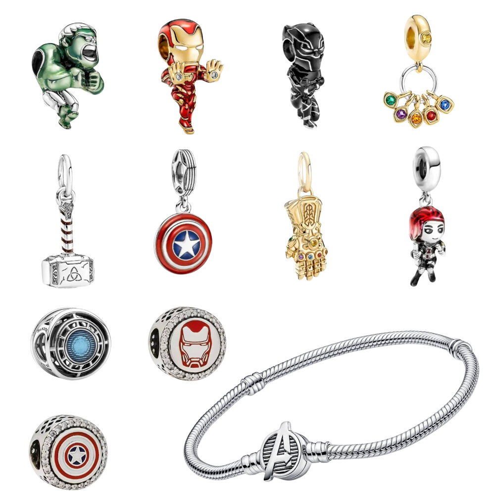 Marvel Avengers Charms Bracelet